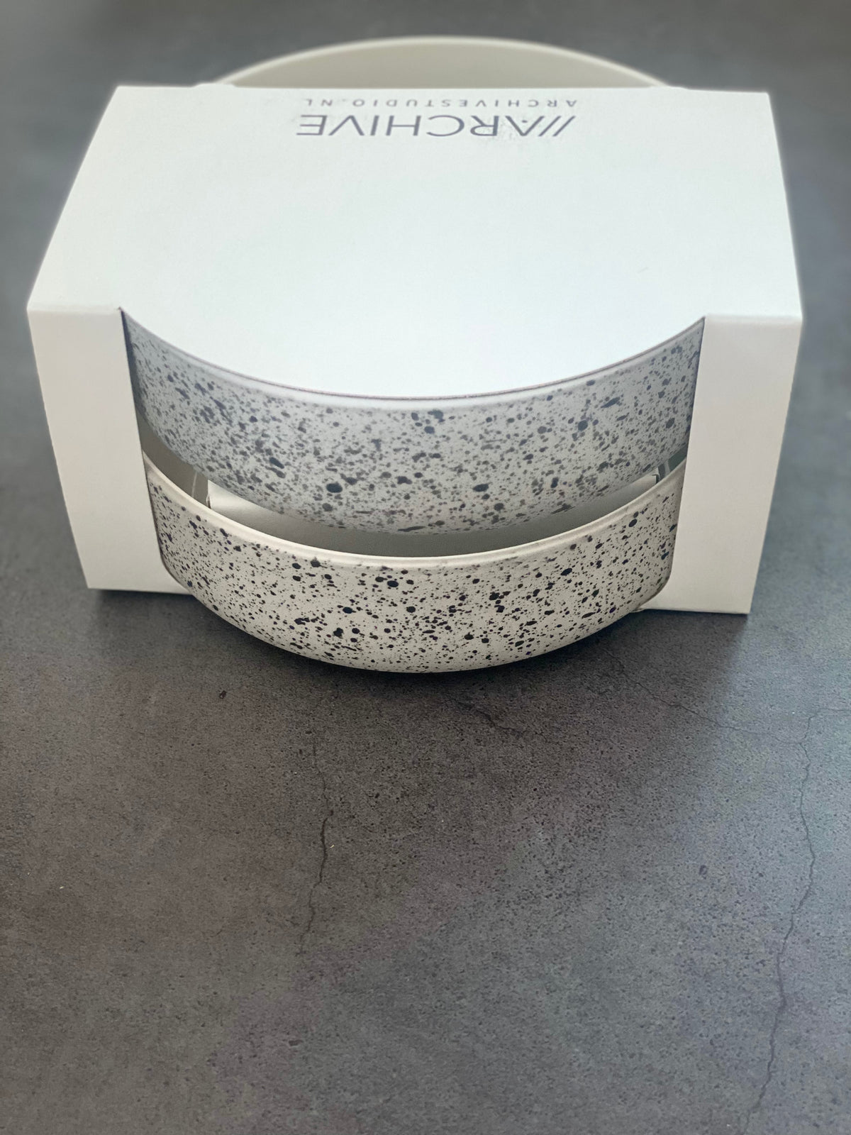 Speckled bowl set of 2