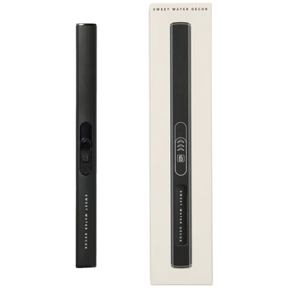 Black Rechargeable Electric Lighter - Home Decor & Gifts