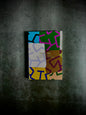 Maze A6 Buckram Embossed Foiled Notebook